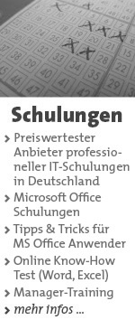 Schulungen und Seminare