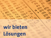 Wir bieten L&ouml;sungen