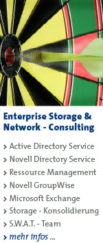 Storage Konsolidierung SAN, NAS